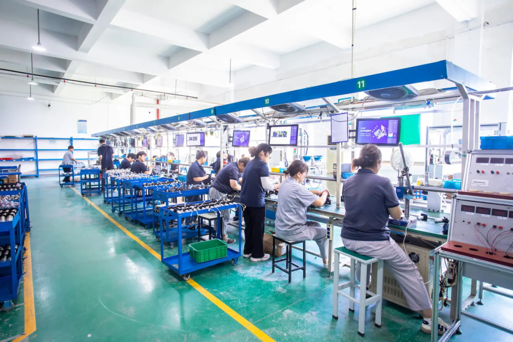 Doncen Motor production line