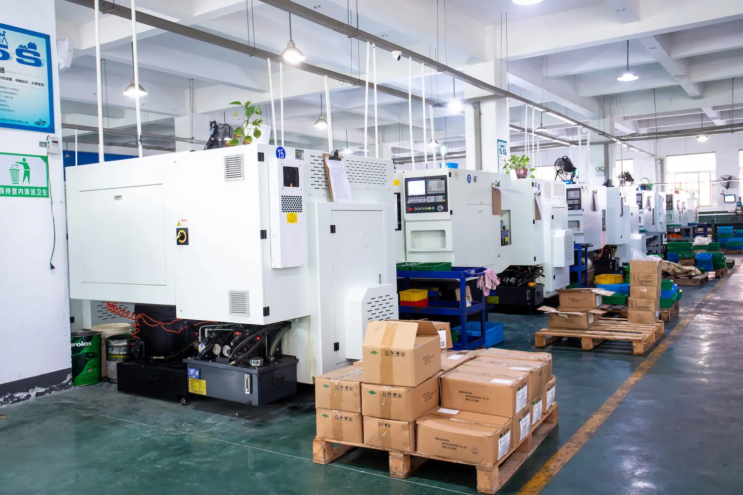 CNC turning machines for motor and gearbox components